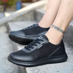 Большой размер 38-48 спортивные мужские туфли обувь летние сетки кроссовки для мужчин Легкие Дышащие Беговые кроссовки обувь w5