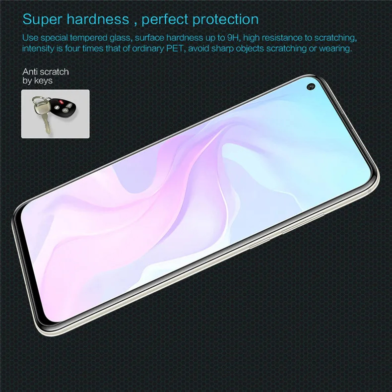 Пленка для телефона для huawei Nova 4 закаленное стекло Nillkin Amazing H Anti-Explosion 9 H Защитная пленка для экрана для huawei Nova 4 стеклянная пленка