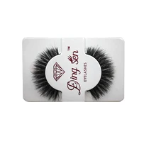 1 пара густых накладных ресниц из конского волоса, натуральные Длинные Накладные ресницы ручной работы, ресницы для макияжа, инструмент, светильник для наращивания ресниц 003