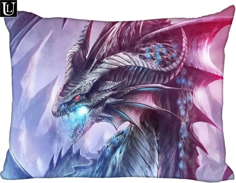 

Top Sale Dragon Pillowcase Custom Zippered Rectangle Pillow Cover Cases Size 50x75cm (Two sides) 1pcs custom