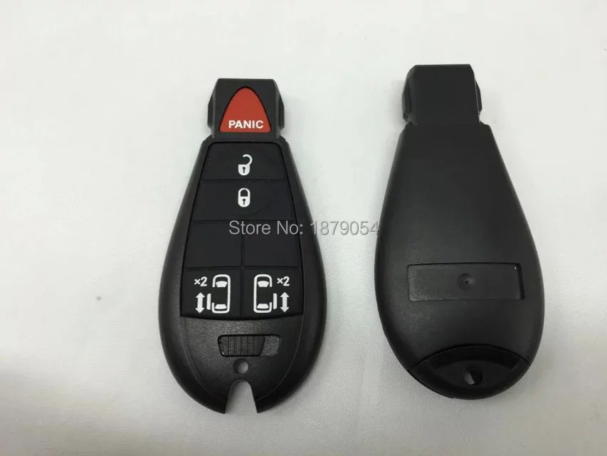 4 Panic Buttons smart remote key shell for Chrysler(2).jpg