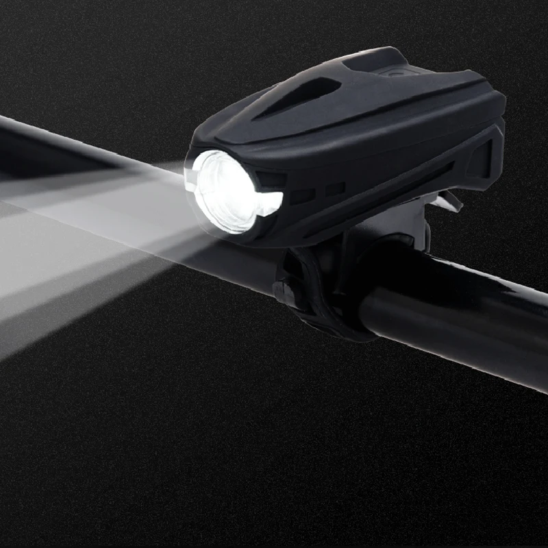 Cheap Dropshipping 1200LU Bike Front Light Intelligent Bicycle Bright Light USB Charging LED Flashlight Headlight Cycling Torch Lamp 0