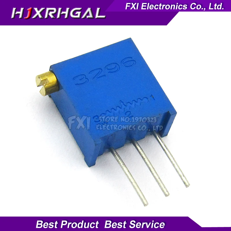 

10pcs 3296 3296X series resistanceohm Trimpot Trimmer Potentiometer 1K 2K 5K 10K 20K 50K 100K 200K 500K 1M ohm 100R 200R 500R