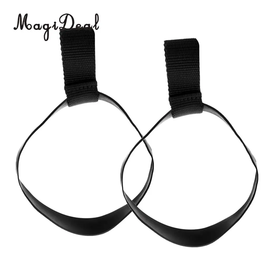 4 Pieces Durable Black Rubber 6L & 12L Scuba Diving Stage Tank Bottle Hose Retainer Band Loop Gear Accessories