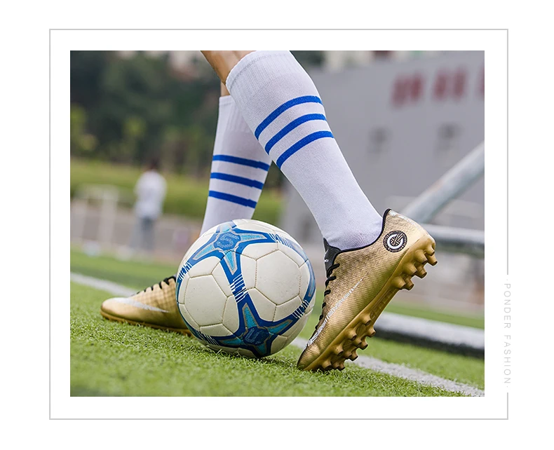 ZHENZU кросовки мужскиеПрофессиональный Для мужчин Для женщин футбольные бутсы FG и HG подошвы кроссовки открытый Футбол ботинки спортивные футбольные бутсы футбольные для мальчика