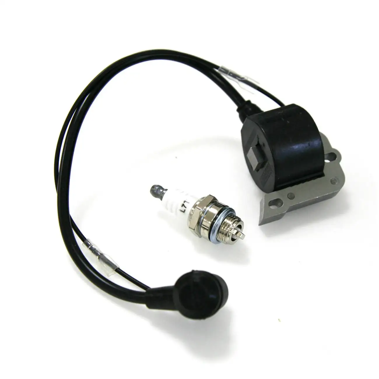 Ignition Coil & Spark plug For Husqvarna 50 51 55 254 257 261 262 266