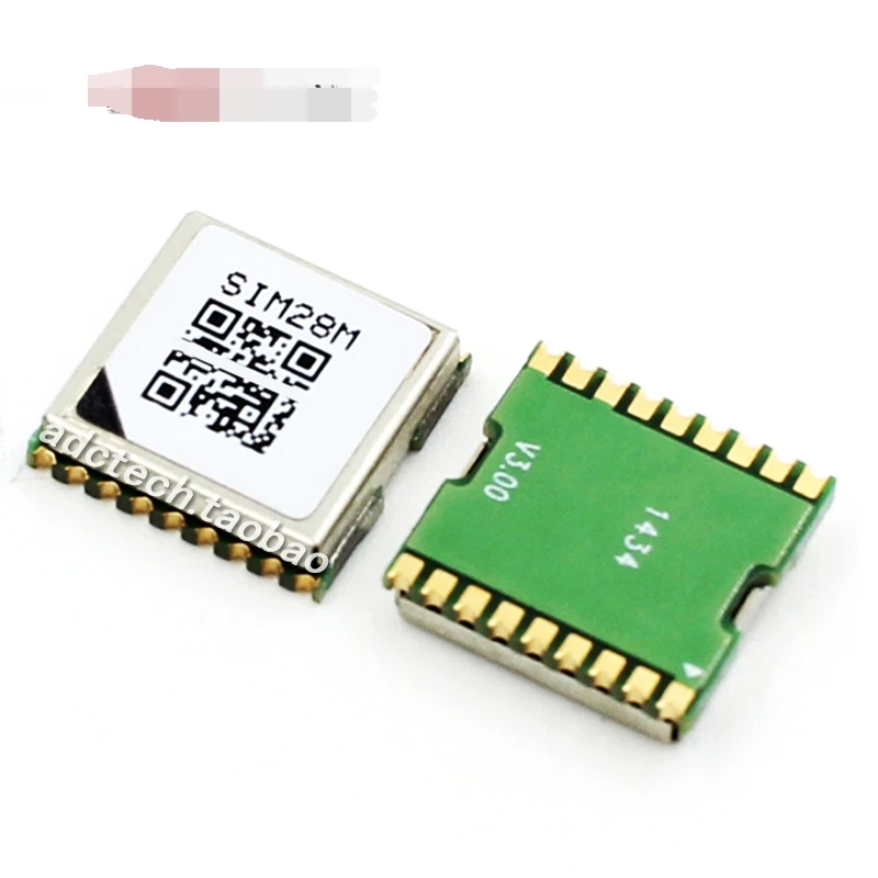 Lote Canal Receptor Gps Módulo Simcom 100% Nova Original Genuine Distribuidor 5 Pçs – Sim28m