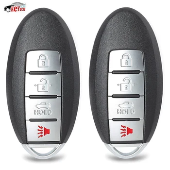 

KEYECU 2 Pcs/lot Replacement Remote Control Key Fob 315MHz ID46 Chip for Nissan Armada 2008-2015 FCC ID: CWTWBU624