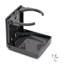 New Folding Drink Cup Can Bottle Holder Stand Mount Car Auto Boat Fishing Box Car Styling#T518#
