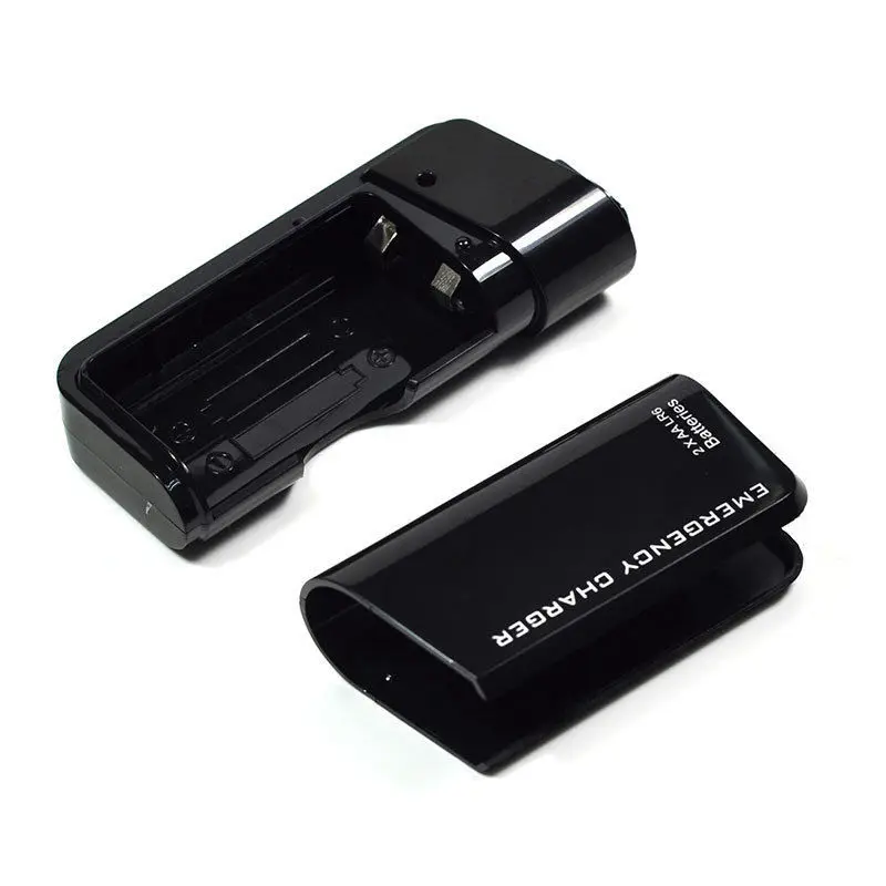 Duplo aa Bateria Portátil de Emergência Usb Carregador de Telefone Móvel-novo - Image 2
