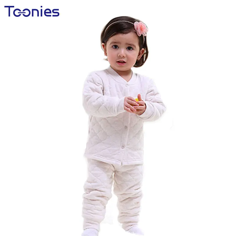 2018 Newborn Clothes Winter Baby Clothing Sets Simple Cute Print Pants