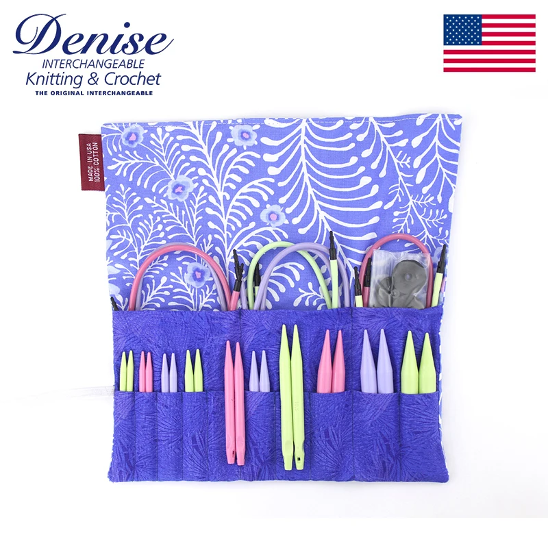 

Denise2Go for Knitting (20 interchangeable circular needles ) Sharp Short Tips needles set