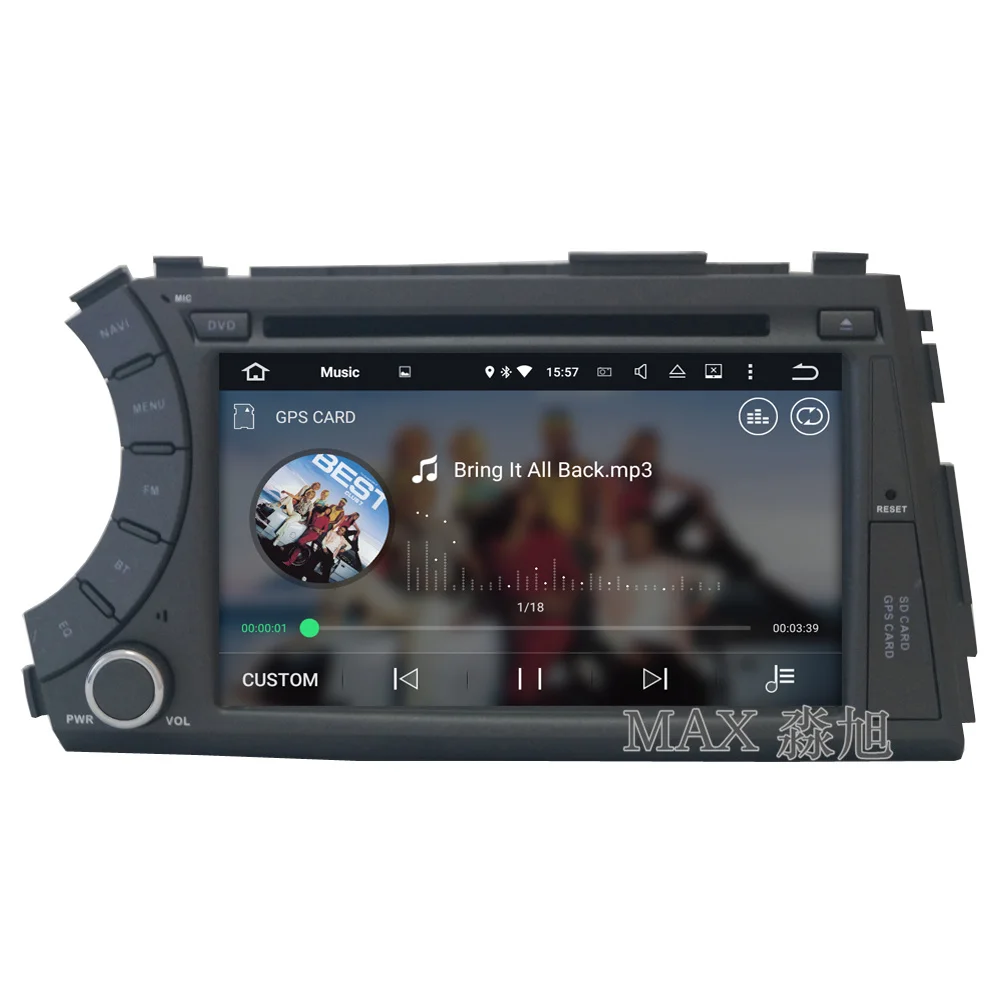 Flash Deal MAX Android GPS Navigation System Car DVD Player For Ssangyong Actyon Kyron Car Radio RDS Stereo BT WiFi SWC Free Map 4