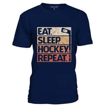 O-Neck T-Shirts Ice-Hockey Youth Vintage COLDOUTDOOR Short Cotton Men for High-Quality