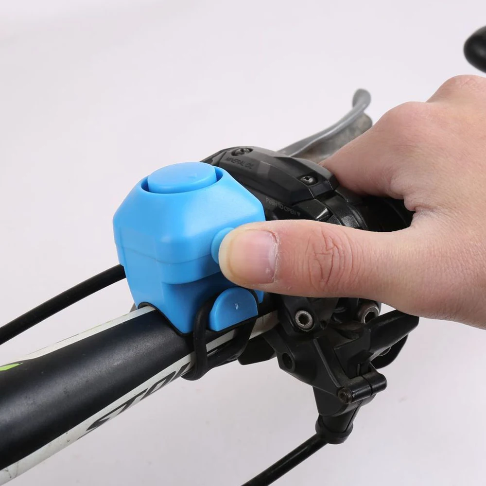

1 PC Creative Practical Cycling Supplies Bicycle Bell Electronic Horn Stylish Design Practical and Durable with Button Battery