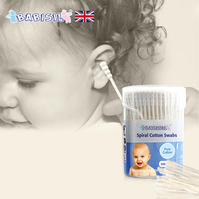 Buy 200pcs Double Heads Baby Cotton Swab for Infant