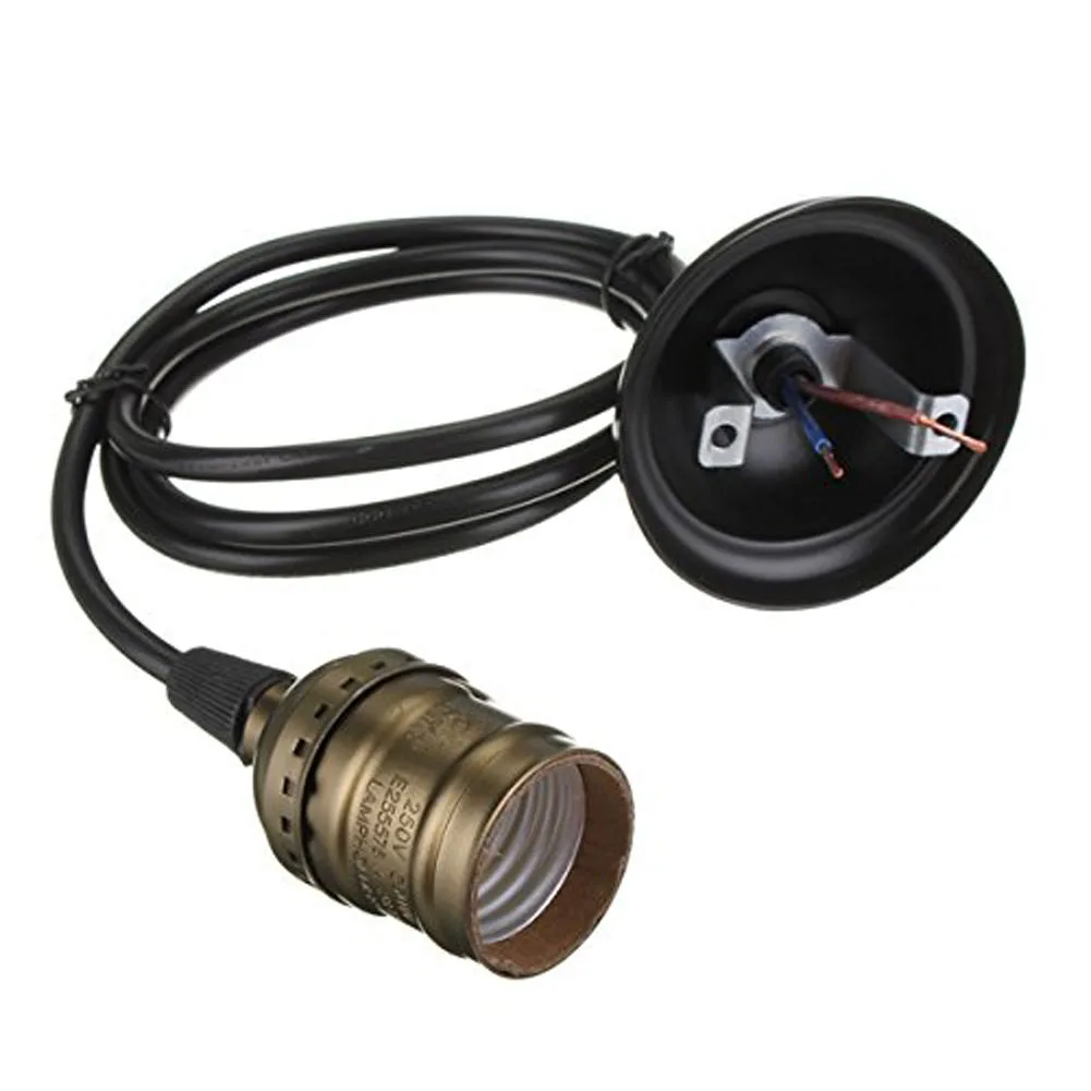 Edison Vintage Lamp Light Base socket Holder E27 Screw Bulbs Suitable