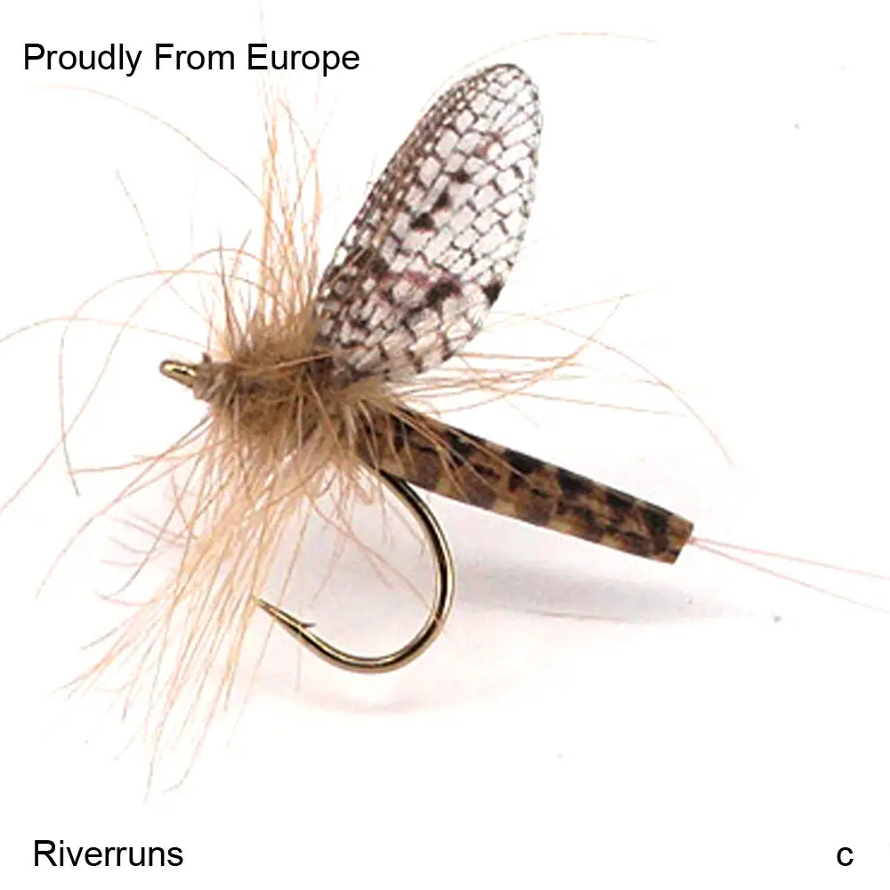 

Best Quality Realistic March Brown Fishing Flies Trout Super Sturdy real insect From Europe