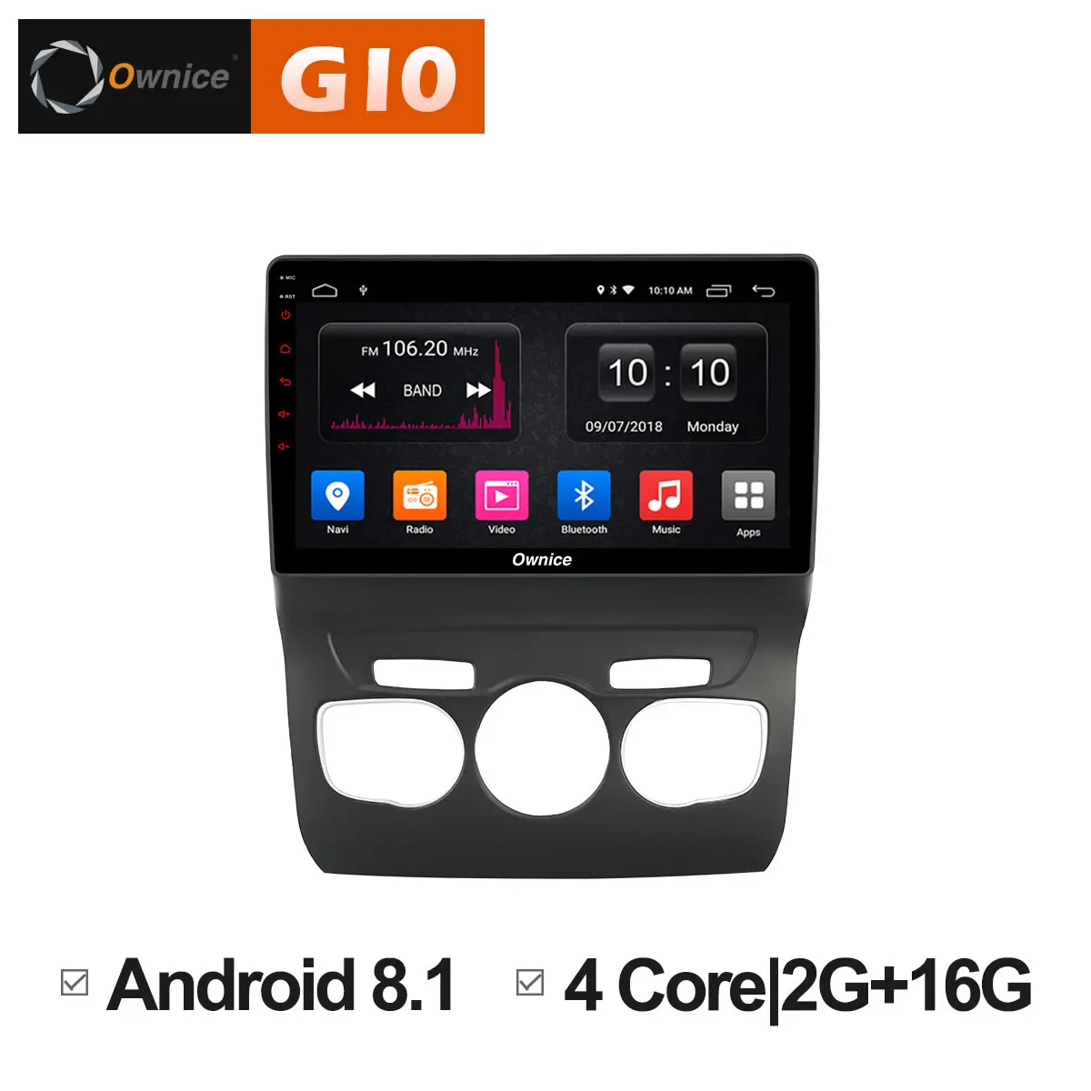 Ownice C500 + G10 Android 8 1 автомобиля gps навигации плеер стерео для Citroen C4 C4L 2011 2018 ядро радио