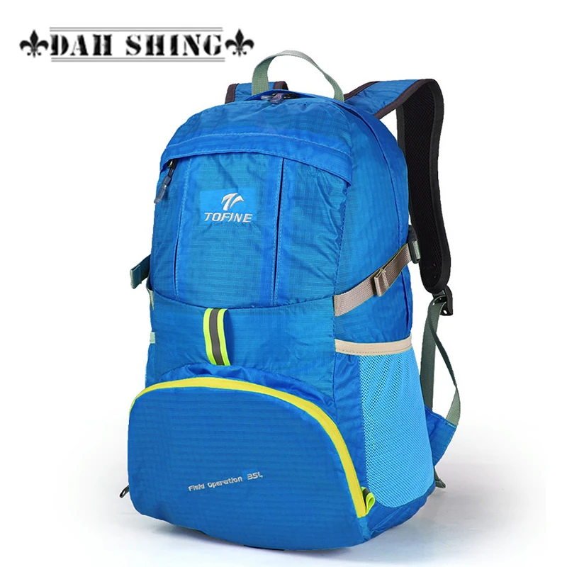 

Large capacity 30L Nylon waterproof Mountaineering BIGPACK double-shoulder travel backpack rucksack zipper closure