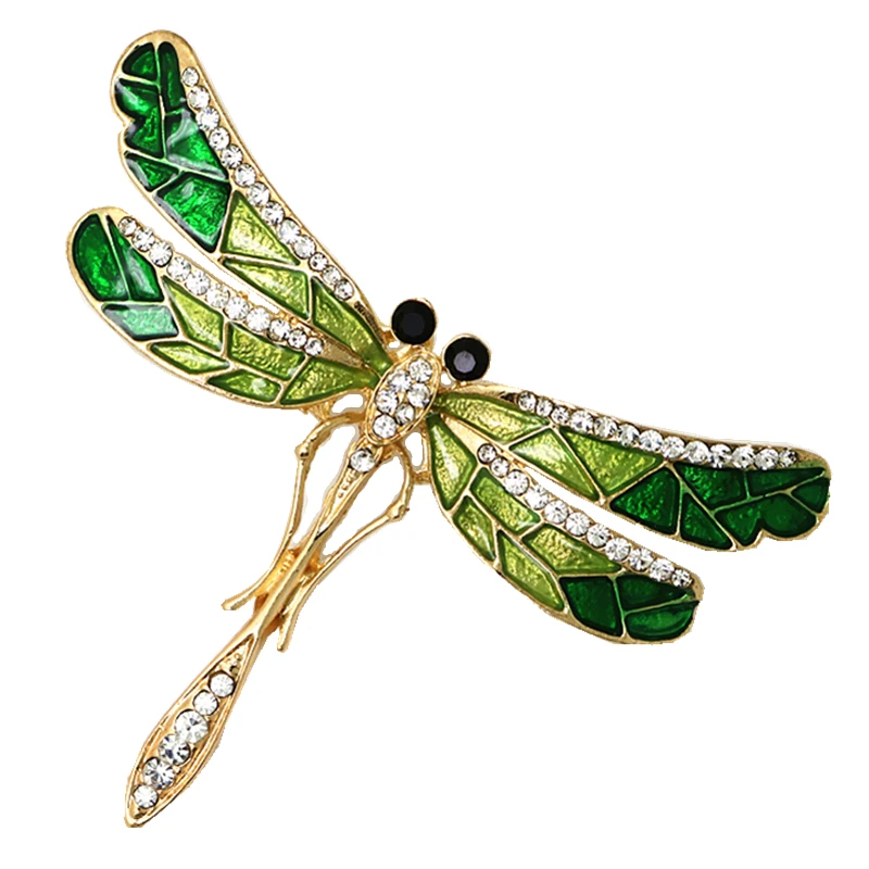 Online Buy Wholesale swarovski dragonfly brooch from China 