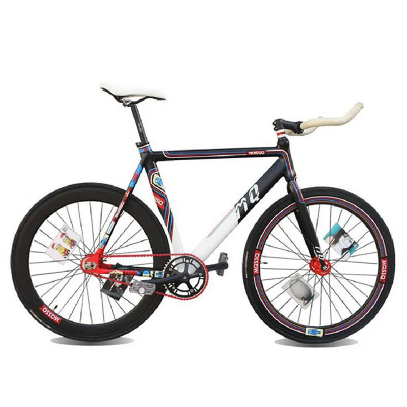 Fixed Gear Bike Fixie Bike Aluminum Frame 52cm DIY 700C Muscular Frame