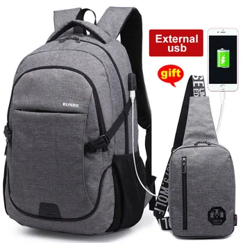 

Fashion backpack High capacity travel backpack teenager student school backpack With USB socket 15inch laptop bussiness backpack