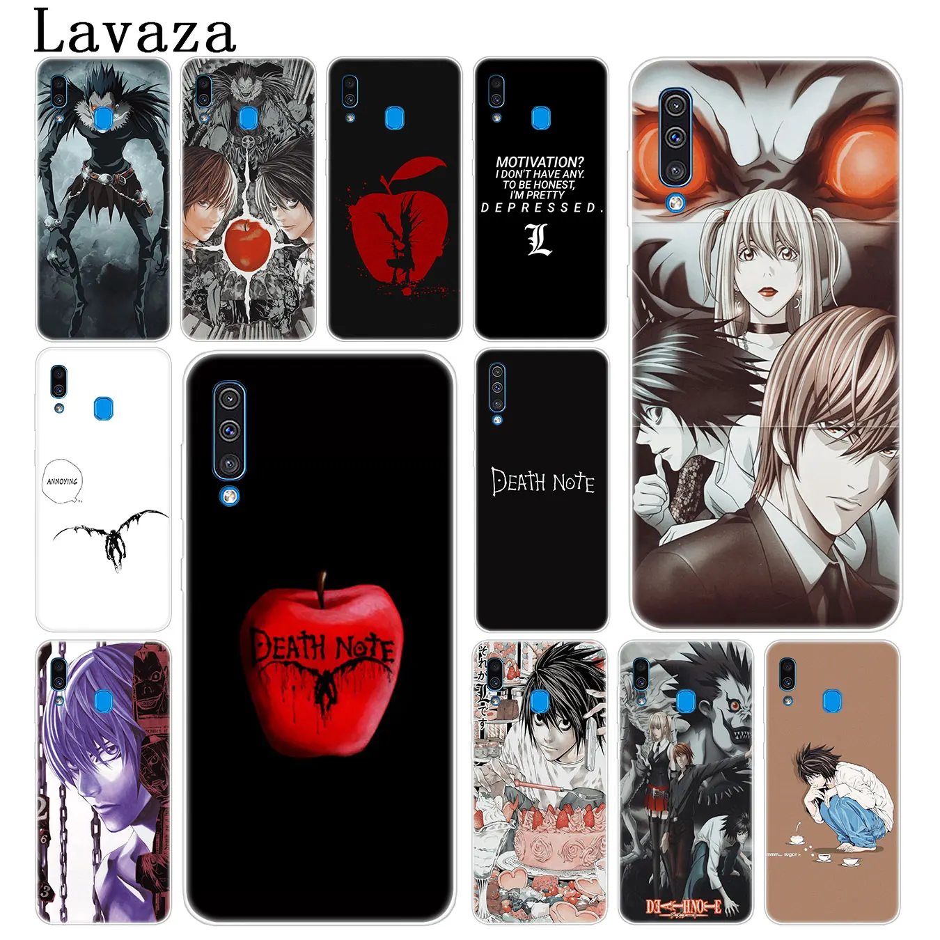 Lavaza Death Note Ryuk Кира жесткий чехол для телефона с принтом &quotдля Samsung Galaxy A70 A60 A50 A40 A30