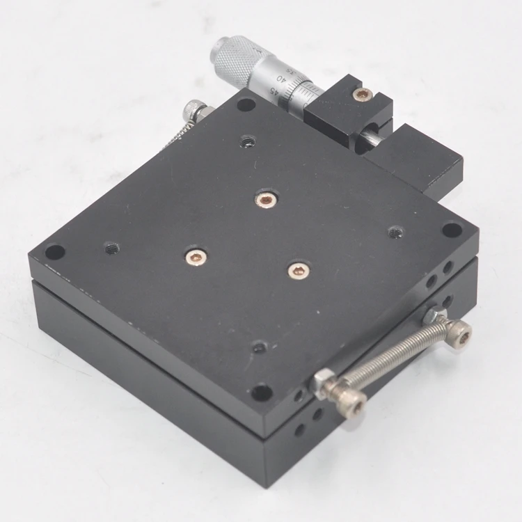 

Manual Rotary Stage Small Angular Table size Î¦80mm Precision worm wheel and worm type optical table adjusting aluminum alloy