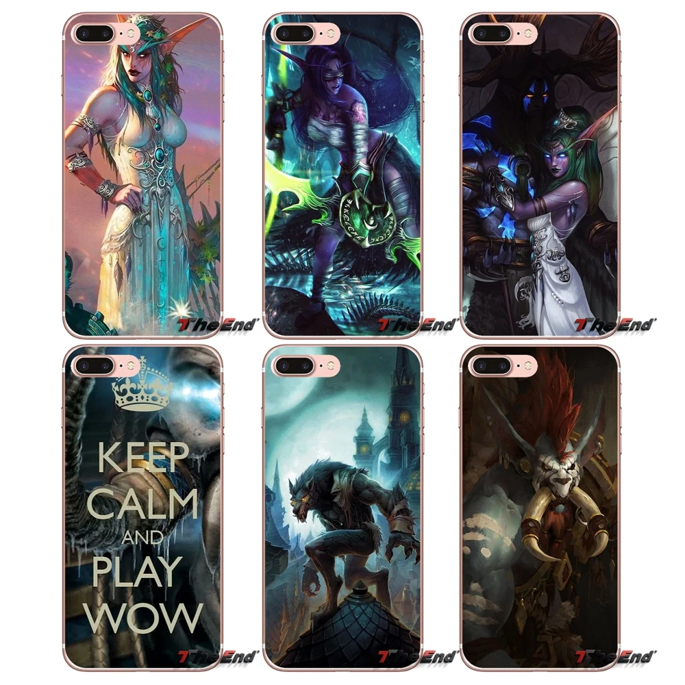 Модный мягкий ТПУ чехол World of warcraft для Huawei Honor 7X V10 6C V9 6A Play 9 Mate 10 Pro Y7 Y5 P8 P10 Lite Plus GR5 2017
