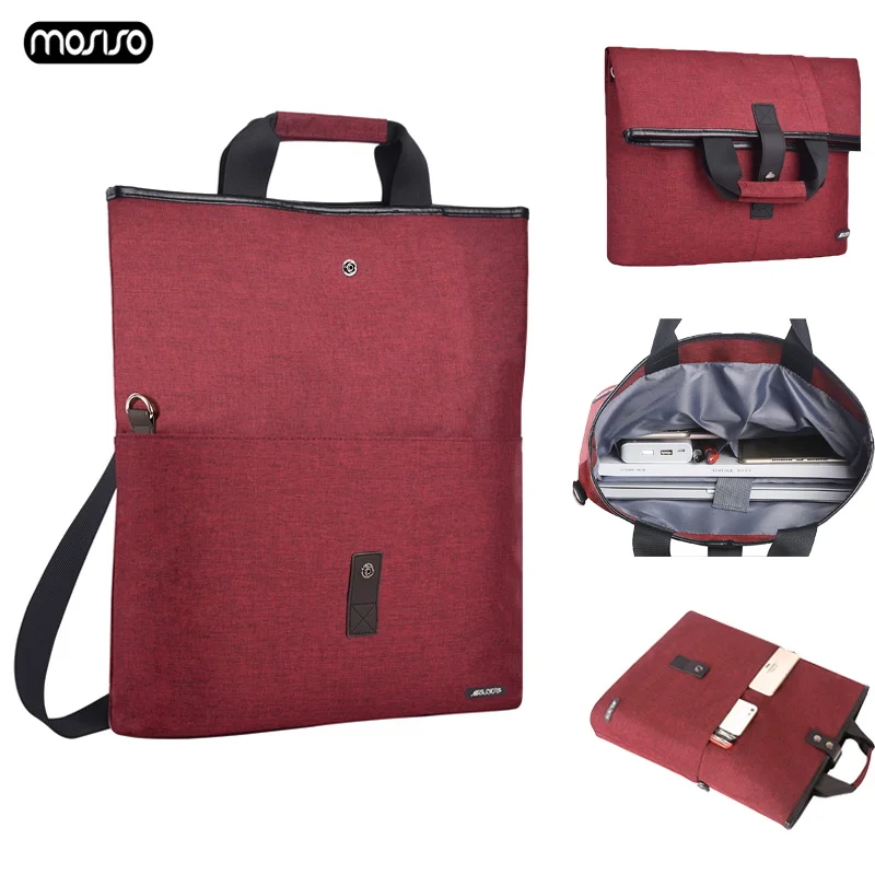

MOSISO Large Capacity Laptop Bag for Macbook Air Pro Notebook Bags for MacBook Air 13 Case Dell HP Acer Laptop Shoulder Handbag