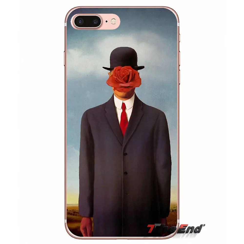

For iPhone X 4 4S 5 5S 5C SE 6 6S 7 8 Plus Samsung Galaxy J1 J3 J5 J7 A3 A5 2016 2017 The Meditative Rose by Salvador Dali Case