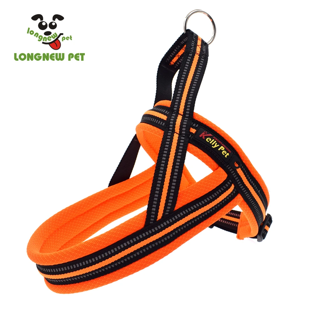Dog Harness Reflective Soft Mesh Padded Pet Harness Vest With Handle dog-harness-reflective-soft-mesh-padded-pet-harness-vest-with-handle