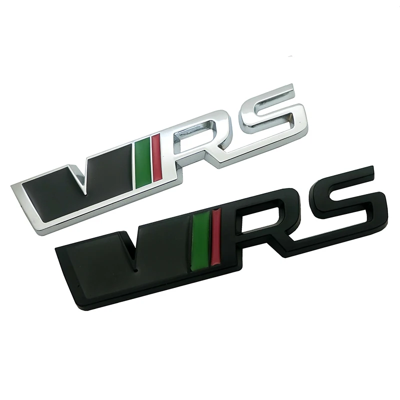 

Metal VRS Auto Car Stickers Front Grille Badge Emblem Car Styling For Skoda rapid fabia yeti kodiaq octavia a5 a7 kodiaq accesso