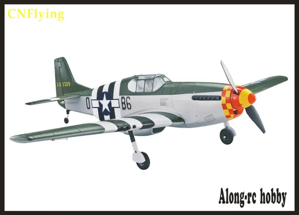 EPO самолет warII RC модель ру аэроплана хобби игрушка размах крыльев 1016 мм p-51 Р51 Мустанг истребитель(есть комплект или PNP набор