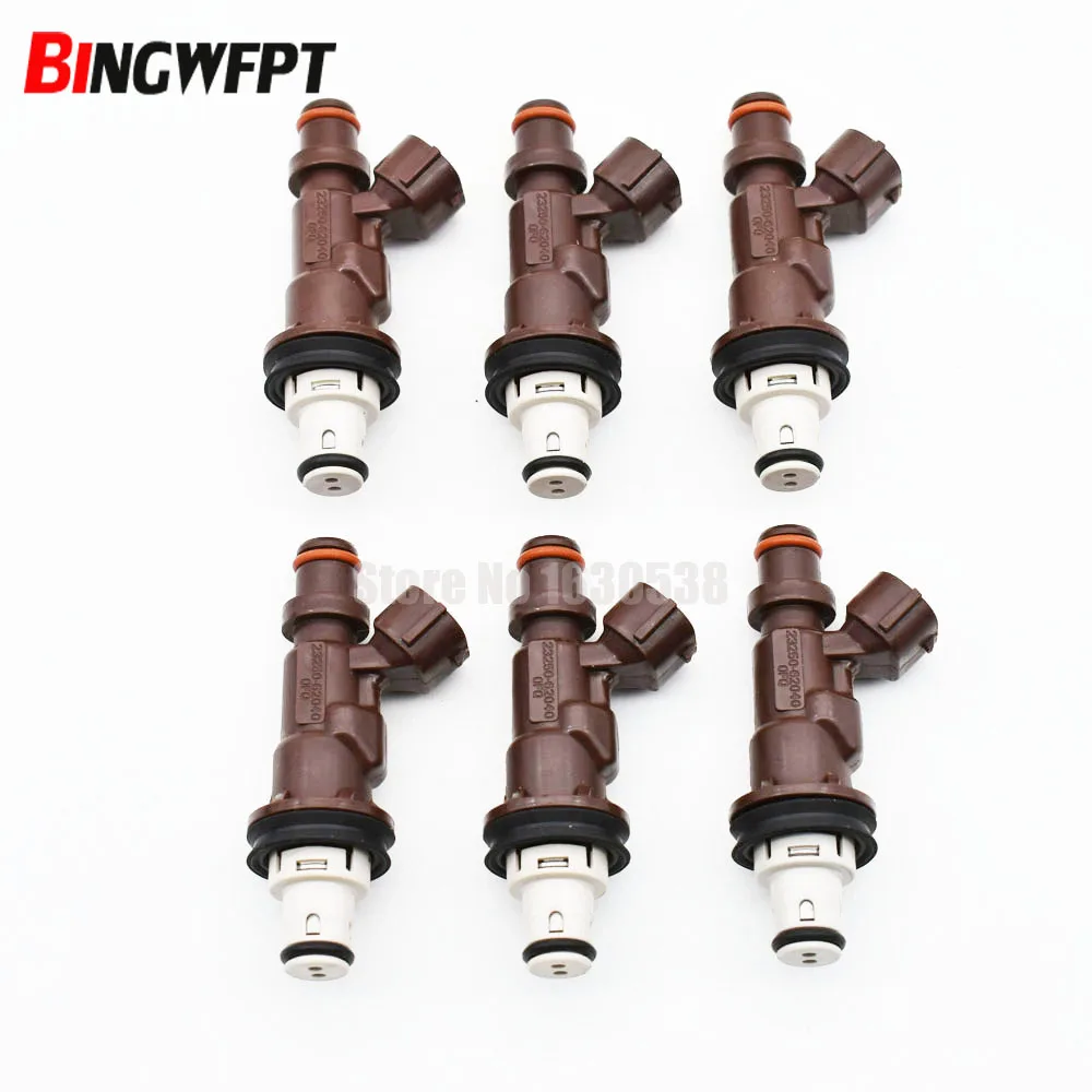 6pcs/set Fuel Injector 3.4L V6 For Toyota Tundra 4Runner 1999