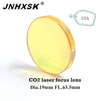 

USA imported Znse PVD laser focus lens Dia.19mm FL.50.8mm for laser engraving and cutting machine CO2 laser engraver parts