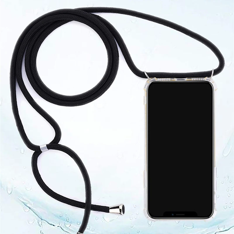 

Crossbody Strap Lanyard Phone Case For Samsung Galaxy A6S A8S A5 A6 A7 A8 Plus 2018 J7 pro J2 Prime Necklace Shoulder Neck Case