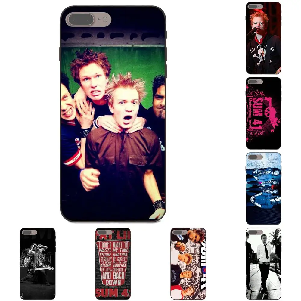 

Sum 41 Band For Xiaomi Redmi Note 2 3 4 4A 4X 5 5A 6 6A Plus Pro S2 Y2 Soft Silicone TPU Black Mobile Phone Cases