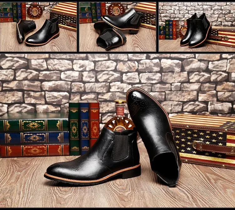 oxford brogue wingtip tornozelo botas chukka sapatos tamanho europeu