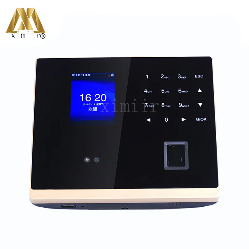 

Multi-model face recognition employees time recorder GM500 face + fingerprin time attendance and access control with free SDK
