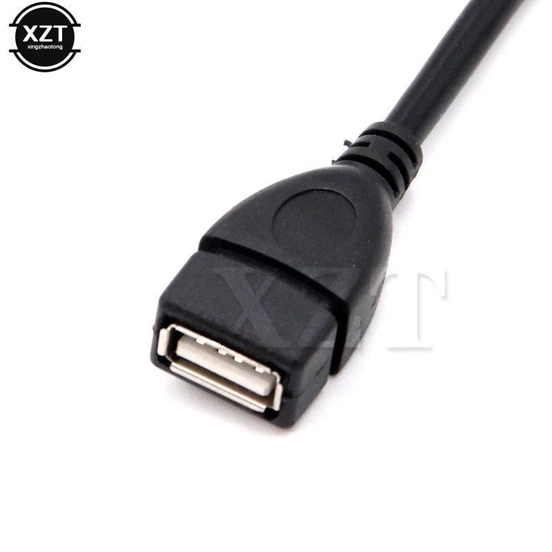 2 шт левый/правый угловой 90 градусов USB 2,0 Тип A папа-мама M/F УДЛИНИТЕЛЬ usb кабель для передачи данных Шнур Высокое качество Черный
