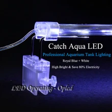 Высококлассный Хрустальный светодиодный светильник для аквариума, королевский синий светильник для аквариума, настенный светильник для аквариума, светодиодный светильник для аквариума