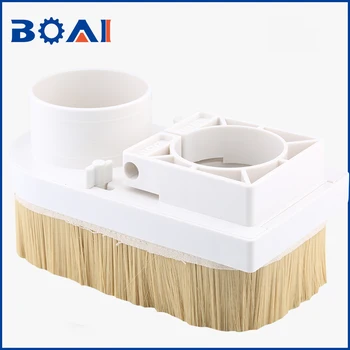 

CNC ROUTER Spindle Dust cover Vacuum Cover with Magnet Absorption Dust Removal Cover Brush Dust Absorption