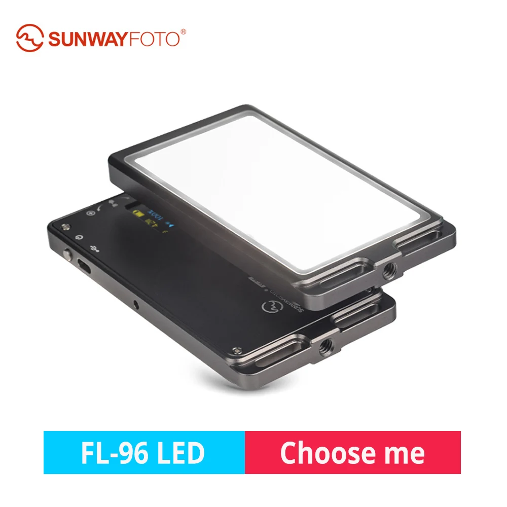 FL-96 Ultra Mini LED Video Light Bi-Color Fill Light 96 bulbs DSLR Camera LED Photography Lighting for Canon Nikon Sony FL-96 Ultra Mini LED Video Light Bi-Color Fill Light 96 bulbs DSLR Camera LED Photography Lighting for Canon Nikon Sony