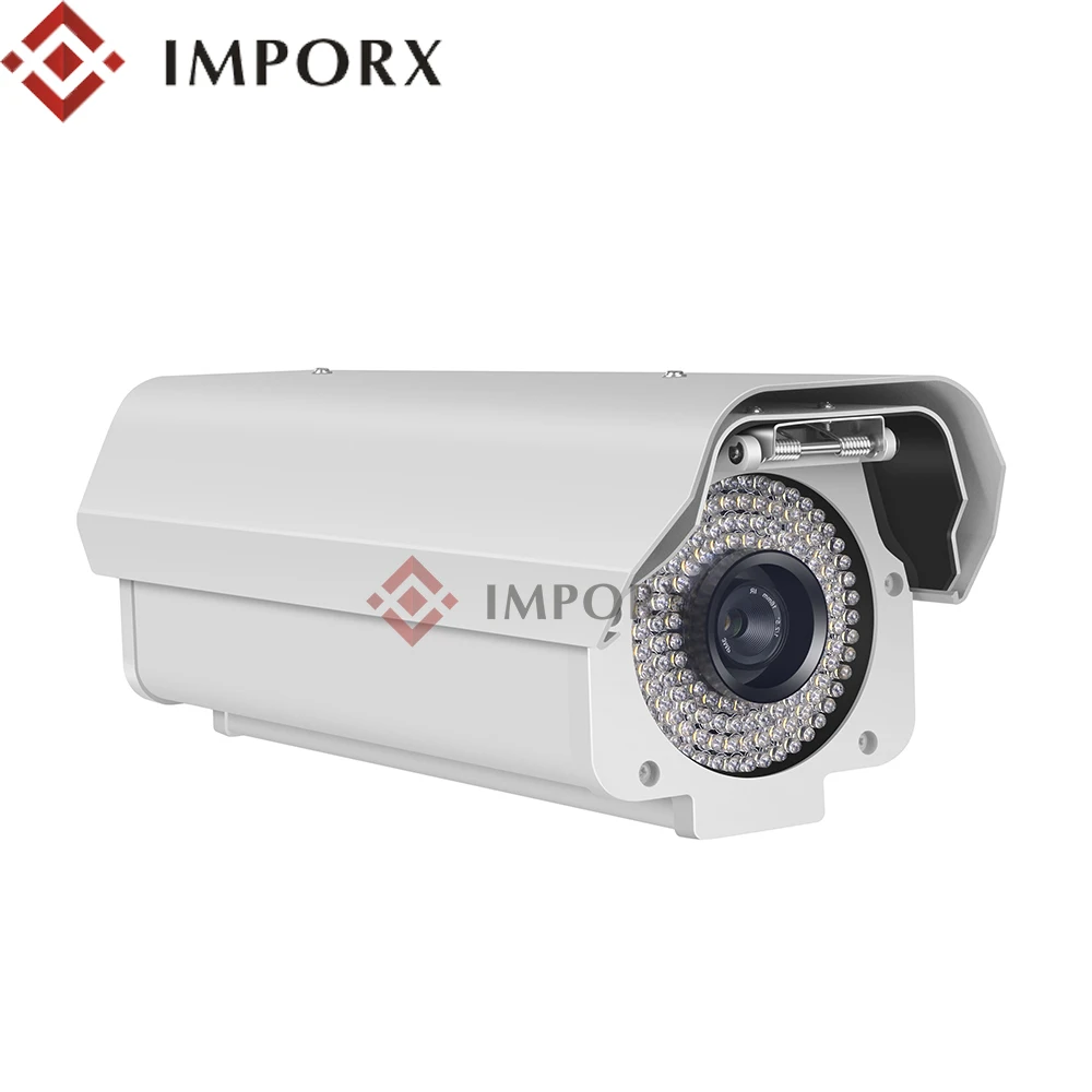 

IMPORX Vehicles 2MP 1080P 6-22mm lens License Plate Recognition IR LPR IP Camera Suitable Outdoor Waterproof For Highway&Parking