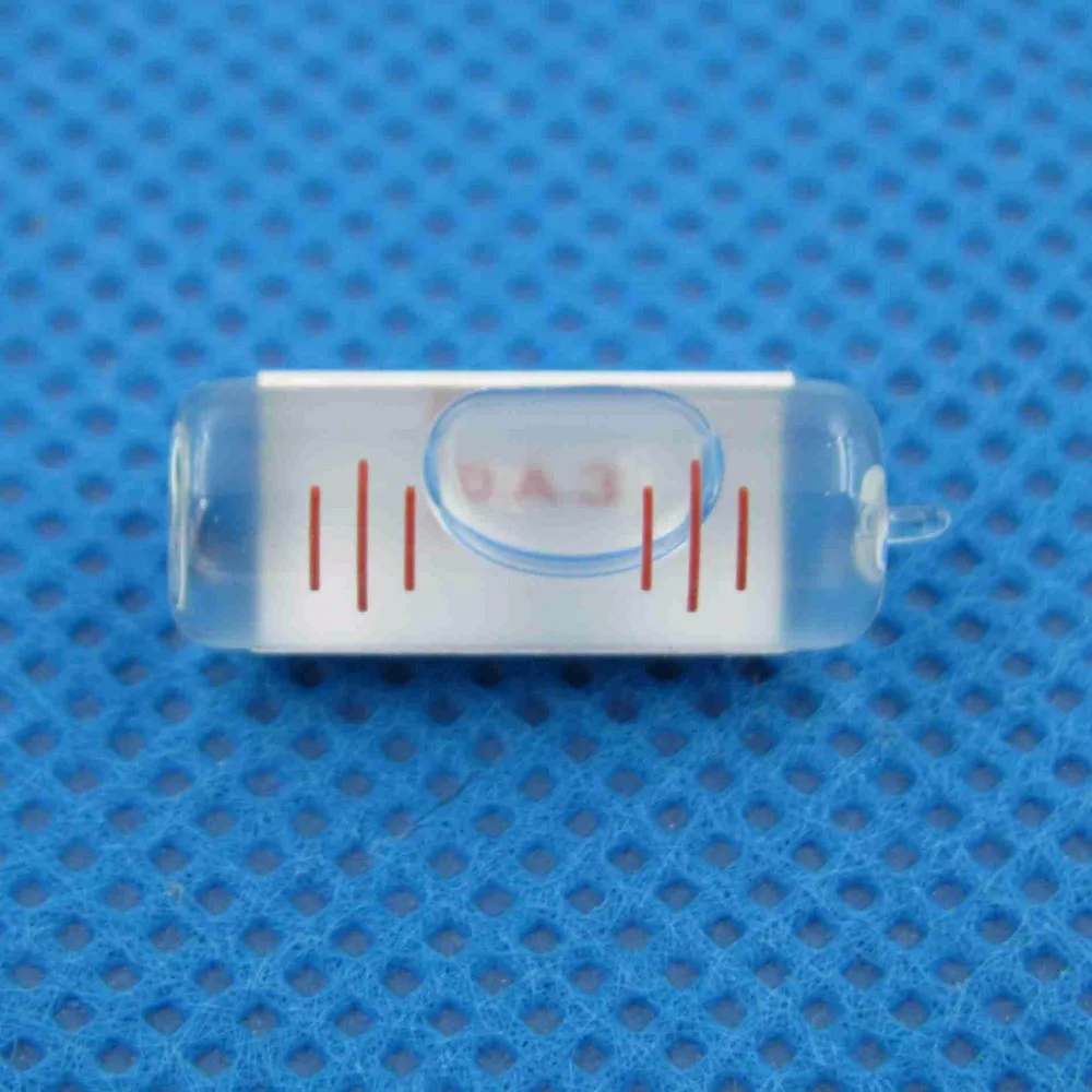 

(5 pieces/Lot) DA3 Glass level bubble Cylindrical Bubble Level Accessories for measuring instrument Size 8*20(22)mm