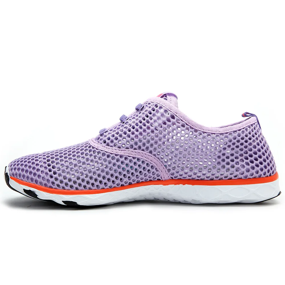 Новинка; дышащая мужская и mujers Повседневная обувь; удобная мягкая прогулочная обувь; Мужская Легкая Уличная обувь для путешествий; большой размер; мужской Sapato - Цвет: Purple