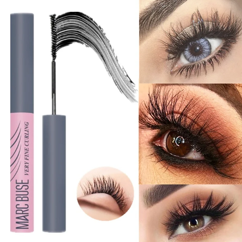 4D Silk Fiber Lash Mascara Waterproof Rimel 3d Mascara for Eyelash Extension Black Thick Lengthening Eye Lashes Cosmetics