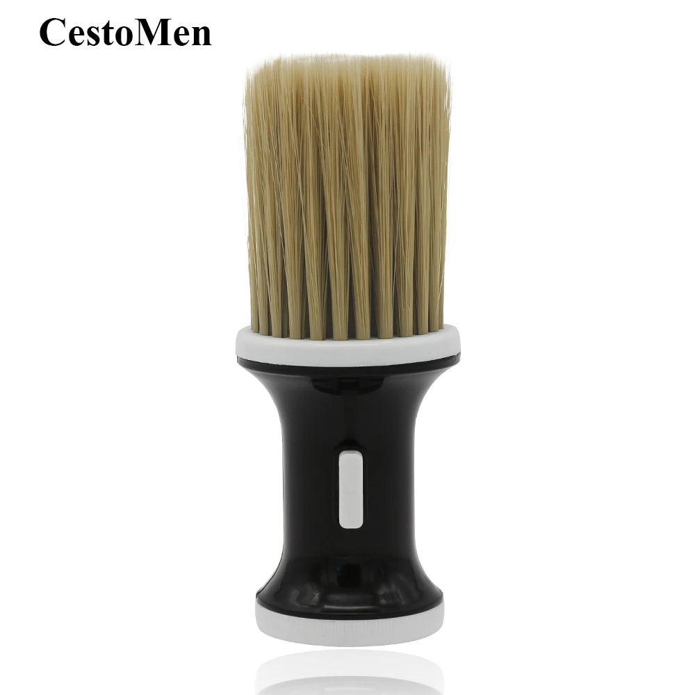 

CestoMen Professional Neck Face Duster Brush Barber Cutting Cleaning Hairbrush Stylist Hairdressing Sweep Brush